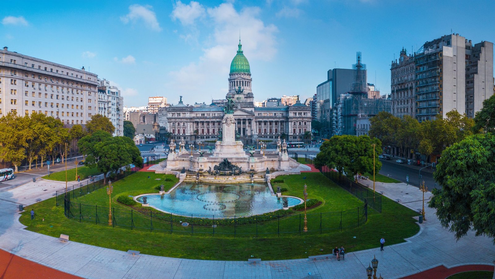 Panorama of the city of Buenos Aires, Argentina