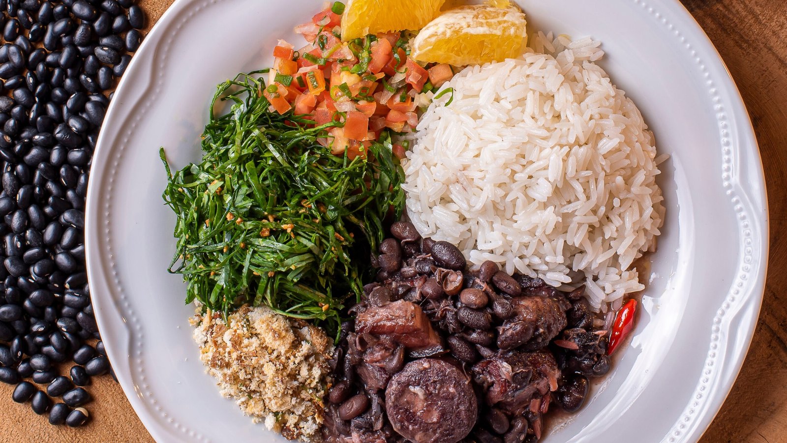 Feijoada, a Brazilian dish
