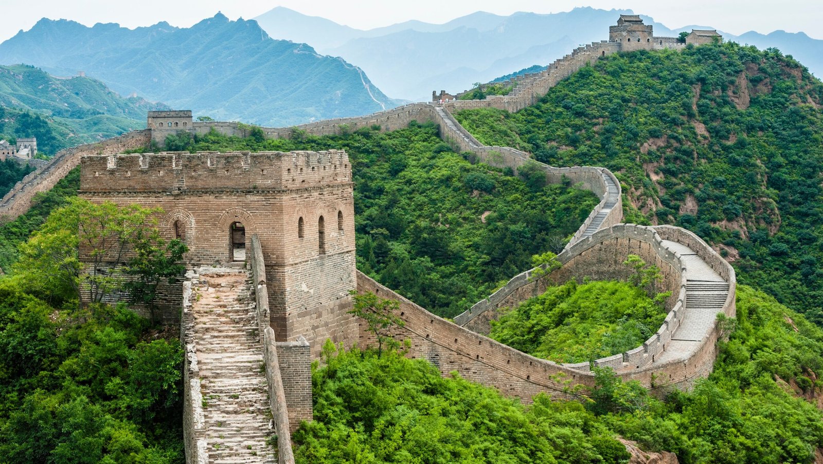 The great wall of China