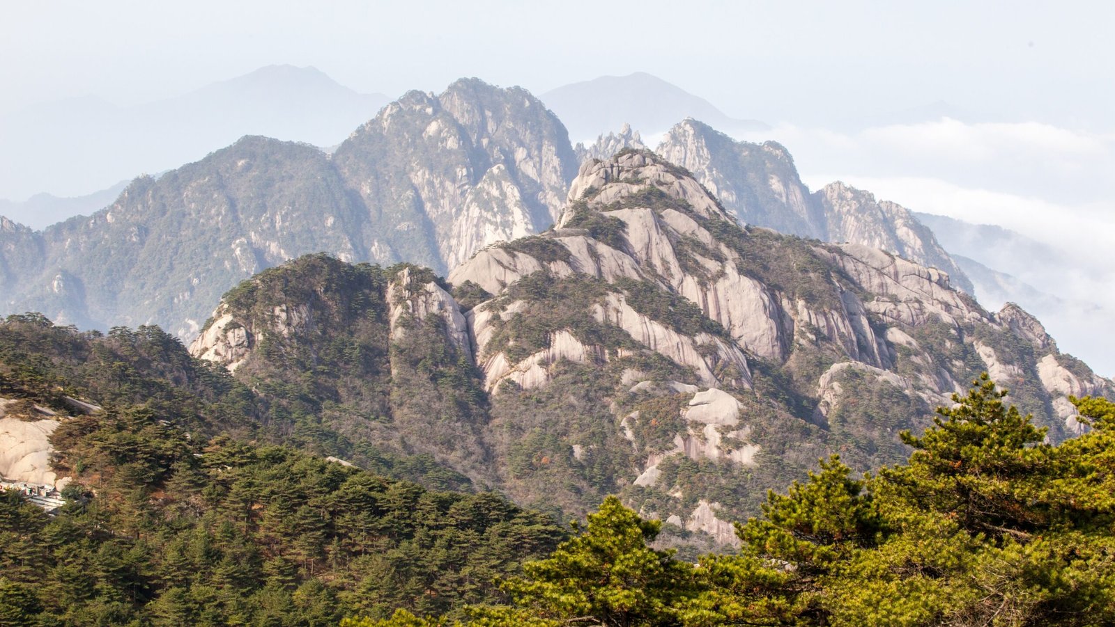 View on the top of Shangri-La in China