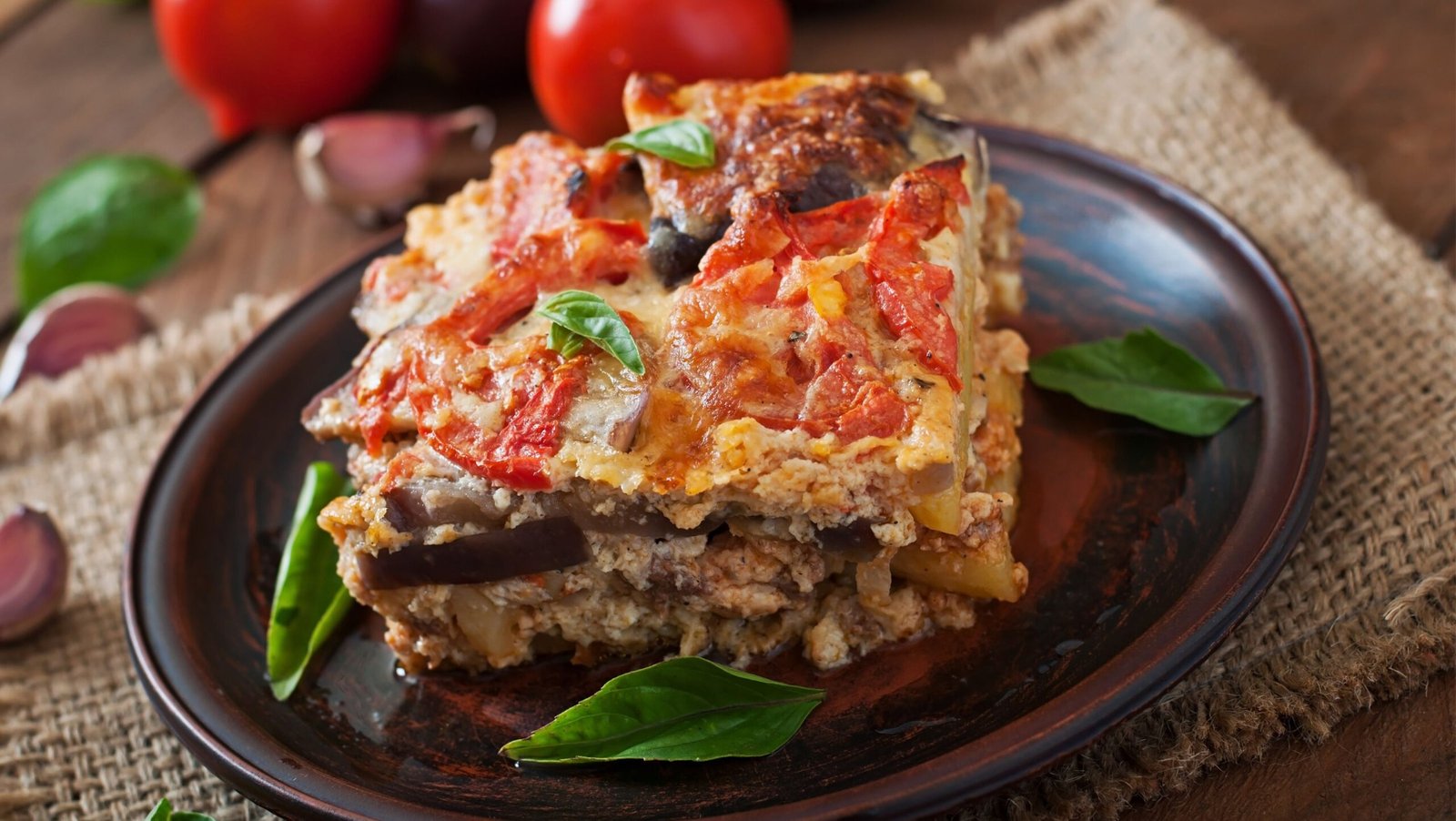 Moussaka - a traditional Greek dish