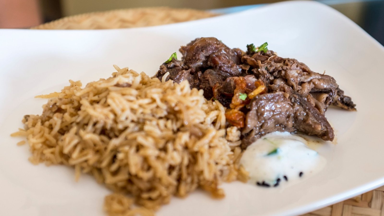 Shuwa iconic dish of Oman